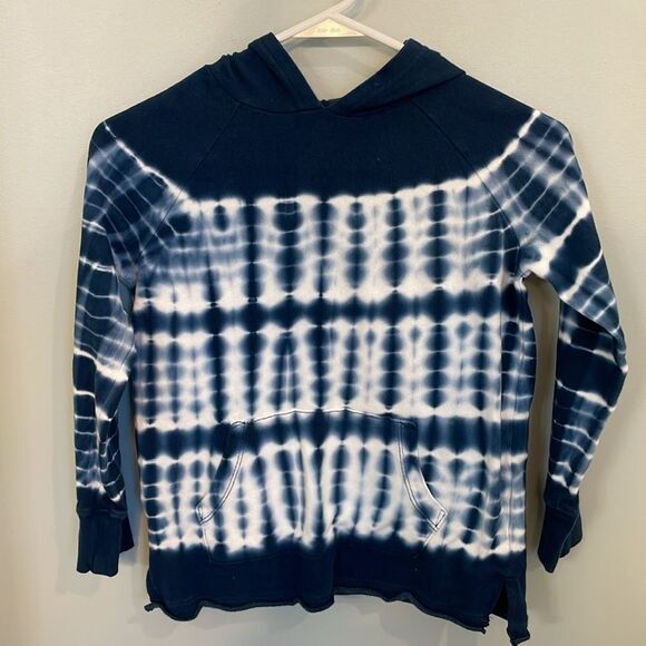 Old Navy Tie Dye Navy hoodie size 8 - Picture 2 of 4